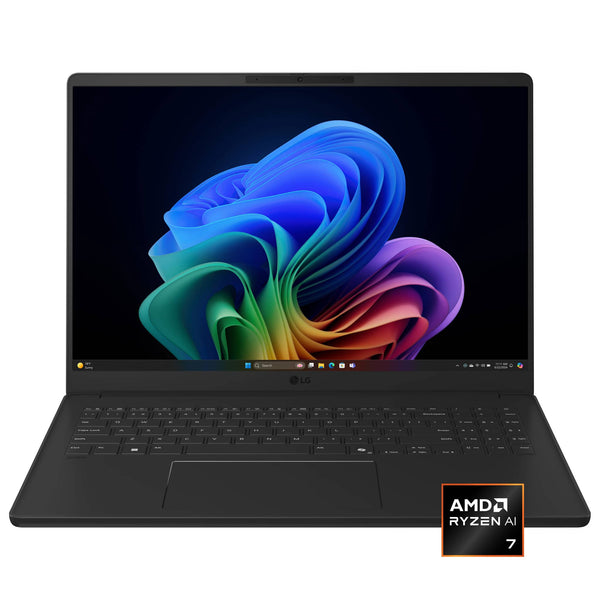 LG - gram Book 16 in Copilot+ Touchscreen with AMD Ryzen AI 7 445 -16GB RAM
