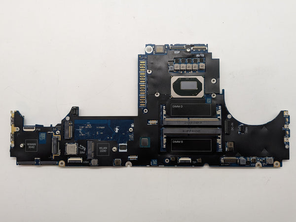 OEM DELL Precision 7550 Motherboard LA-J171P 10875H 2.3GHz 5.1GHz H7MCC *READ*