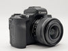 Canon EOS M50 24.1MP Mirrorless Camera Black w/ EF-M 15-45mm IS STM Lens