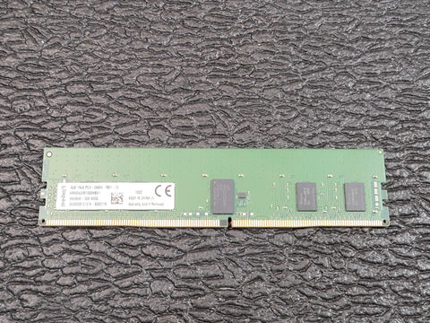 Kingston 4GB DDR4 1RX8 PC4-2666V-RD1-12 DP/N 014D1V AM4D426R19S8HBX1 FOR SERVERS