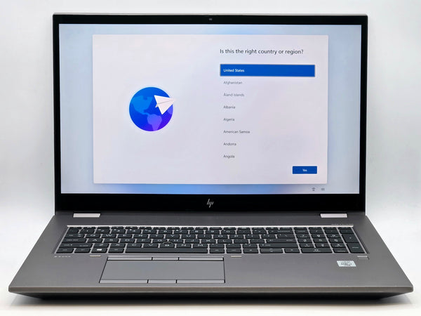 HP ZBook Fury G7 17
