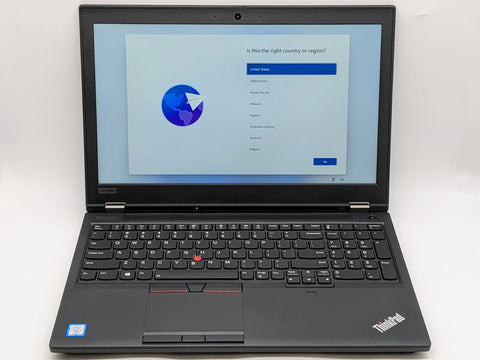 Lenovo Thinkpad P53 i5-9400H 15