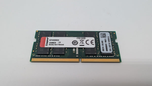 KINGSTON 32GB PC4-2666V Laptop Ram / SO-DIMM Memory - KCP426SD8/32