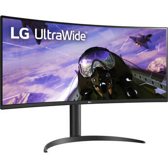 LG 34BP65C-B 34 in 21:9 160 Hz FreeSync Curved VA Monitor