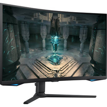 Samsung LS32BG652ENXGO 32 in 1440p HDR 240 Hz Curved Gaming Monitor
