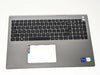 Dell German Deutsch Backlit Keyboard Clavier Palmrest Silver 0 WD68D 09RM8N DENT