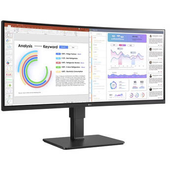 LG UltraWide 34BQ77QE-B 34 in 1440p HDR Curved Monitor