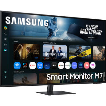 Samsung M7 M70F 43 in 4K HDR Smart Monitor Black