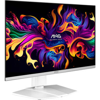 MSI MAG 272QPW QD-OLED X28 26.5 in 1440p HDR 280 Hz Gaming Monitor White