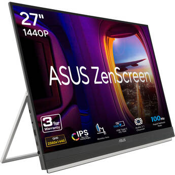 ASUS ZenScreen MB27ACF 27 in 1440p Portable Monitor