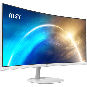 MSI PRO MP341CQW 34 in 1440p 100 Hz Ultrawide Business Monitor White 2-Pack