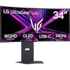 LG UltraGear OLED 34GX900A-B 34 in 1440p HDR 240 Hz Curved Ultrawide Gaming