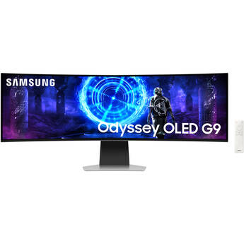 Samsung Dual 49 in Odyssey QD-OLED G9 G95SD 1440p 240 Hz Curved Ultrawide