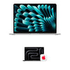 Apple 13 in MacBook Air with AppleCare+ M5 Silver 32GB RAM 512GB SSD