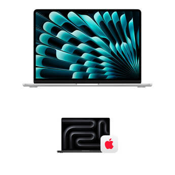Apple 13 in MacBook Air with AppleCare+ M5 Silver 32GB RAM 1TB SSD