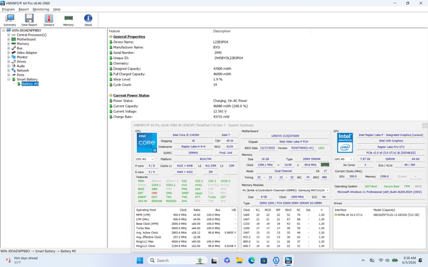 Lenovo ThinkPad E16 Gen 1 16