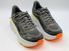 Hoka One Men's Bondi 9 Regular Black/White 10D galactic grey/stellar grey