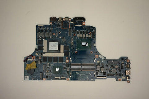 DELL W9G04	ALIENWARE M15 M17 MOTHERBOARD INTEL I7-8750H RTX 2080 8GB GDDR6