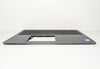 Dell German Deutsch Backlit Keyboard Clavier Palmrest Silver 0 WD68D 09RM8N DENT
