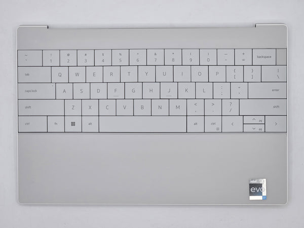Dell OEM XPS 13 9320 Palmrest Keyboard Bottom Cover Assembly 7J5RV H7JYC W6DN3