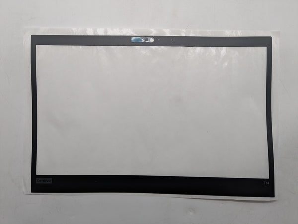 GENUINE LENOVO THINKPAD T14 FRONT LCD BEZEL IR TYPE PN: 5M21B85168