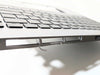 Dell German Deutsch Backlit Keyboard Clavier Palmrest Silver 0 WD68D 09RM8N DENT