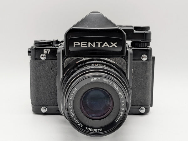 Pentax 67 Medium Format Film Camera with 90mm F/2.8 SMC Lens