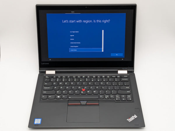 Lenovo ThinkPad Yoga 370 FHD Touch I7-7500U 256GB 16GB W10P Backlit FP Reader