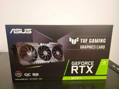 ASUS TUF Gaming GeForce RTX 3070 Ti OC Graphics Card BRAND NEW - FAST SHIPPING