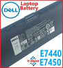 Genuine Dell Latitude E7440 E7450 Laptop Battery 54Wh 7.4 V 34GKR G95J5 3RNFD