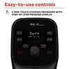 4-in-1, 2-Quart Mini Air Fryer Oven Combo with Customizable Smart Cooking Progra