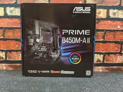 Asus Prime B450M-A II Socket AM4 DDR4 mATX Desktop Motherboard 90MB15Z0M0AAY0