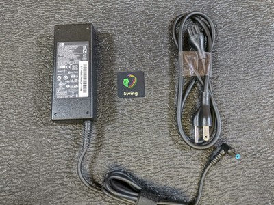 HP Charger AC Adapter 100-240V~1.6A 50-60Hz 19V-4.74A 608428-003 90W Blue tip