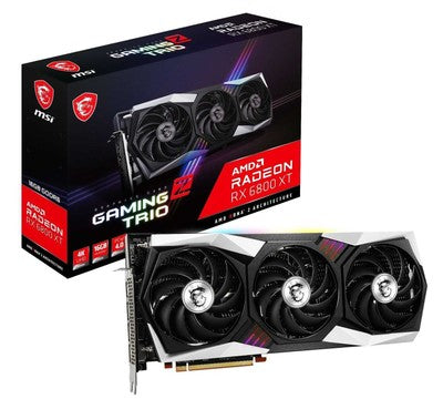 MSI Radeon RX 6800 XT GAMING Z TRIO 16G Graphics Card, PCI-E Gen 4