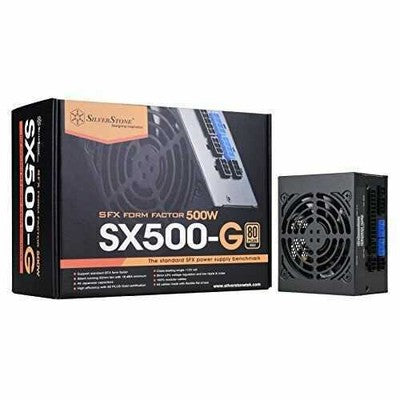 SilverStone Technology SST-SX500-G 500W SFX Fully Modular 80 Plus Gold PSU wi...