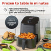4-in-1, 2-Quart Mini Air Fryer Oven Combo with Customizable Smart Cooking Progra
