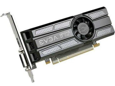 NEW EVGA 02G-P4-6333-KR GeForce GT 1030 2GB GDDR5 Low Profile Graphics Card