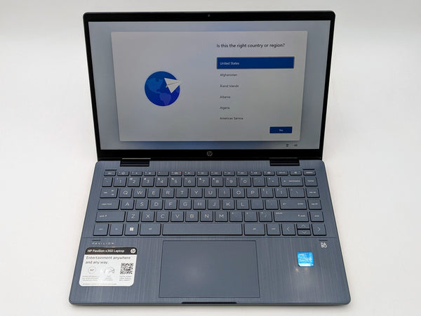 HP Pavilion x360 14-ek0013 2-in-1 14 FHD Touch I3-1215U 256GB SSD 8GB W11 Webcam