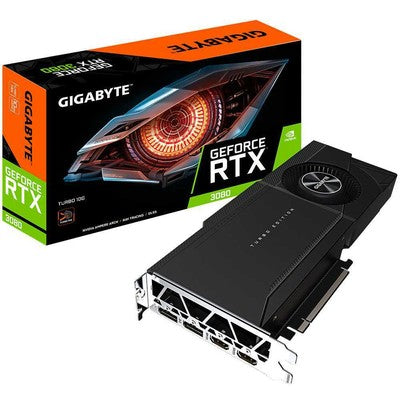 Gigabyte GeForce 3080 RTX TURBO 10GB GDDR6X GV-N3080TURBO-10GD Rev 2.0 LHR