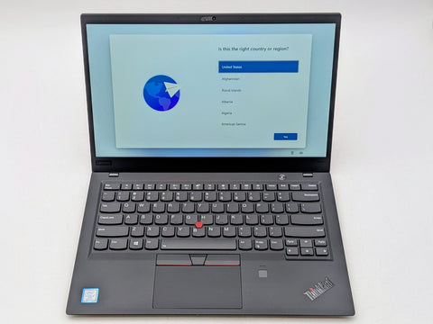 ThinkPad X1 Carbon Gen 6 14
