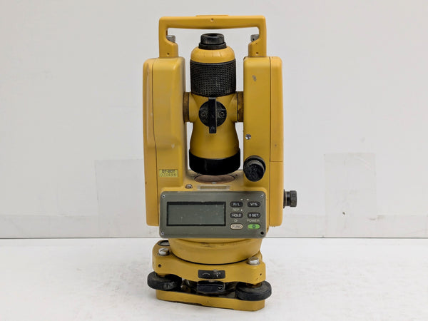 Topcon DT-207 DT-200 Series Digital Theodolite Transit with Hard Case