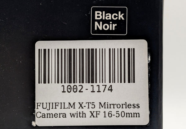 FUJIFILM X-T5 Mirrorless Camera with XF 16-50mm f/2.8-4.8 Lens Black Open Box