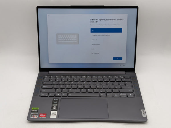 Lenovo Slim Pro 7 14 WQXGA Touch RYZEN 7 7735HS 512GB SSD 16GB W11 RTX 3050 90Hz