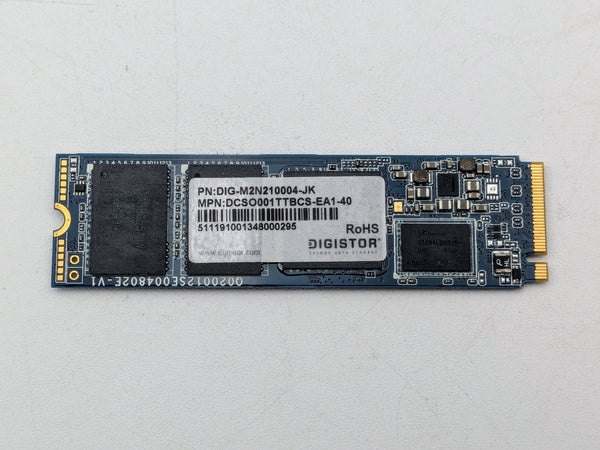 DIGISTOR DIG-M2N210004-JK	1TB M.2 2280 NVME PCI-E 3.0 INTERNAL SOLID STATE DRIVE