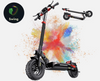 Adult Electric Scooter 800W 48V 16Ah 28MPH 47Mi 10in Foldable Dual Suspension