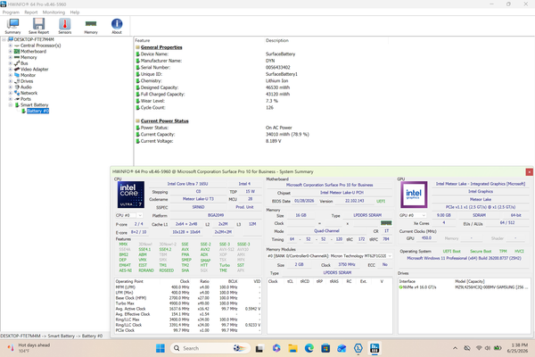 Microsoft Surface Pro 10 13