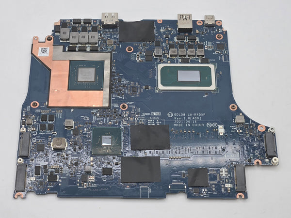 Dell G15 5511 Motherboard Intel i7-11800H Nvidia RTX 3050 0GVF02 GVF02 *READ*