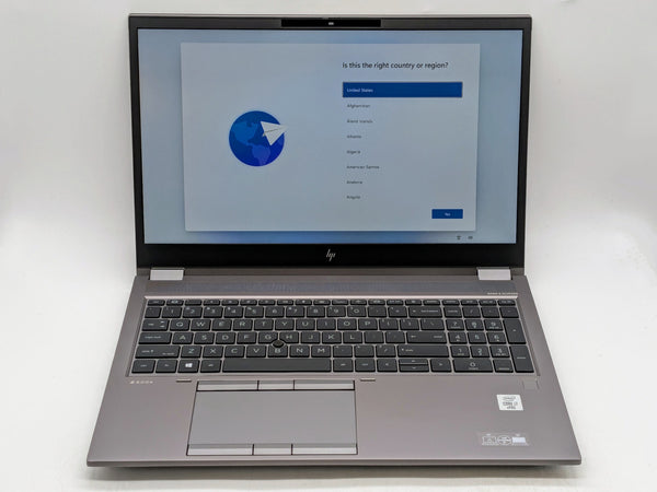 HP ZBook Fury G7 15