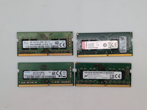 4 x Assorted 2400MT/s 8GB DDR4 SODIMM RAM | Ships Free