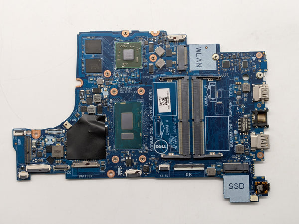 Dell Latitude 3590 Motherboard i7-8550U AMD 216-0889004 G9KR8 LA-F115P *READ*